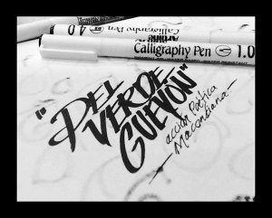 but artline calligraphy 8