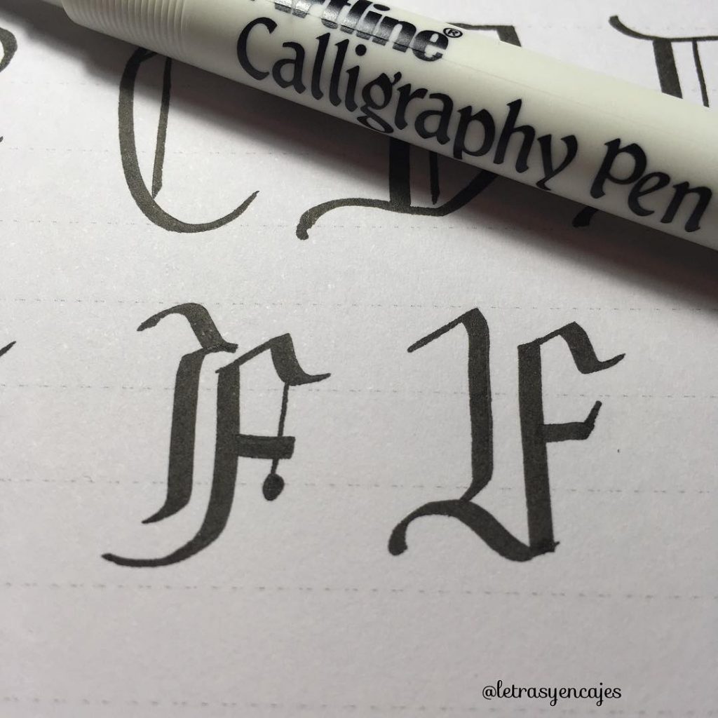 Mang Bút viết thư pháp Artline Calligraphy, việc viết thư pháp Gothic đẹp luôn nằm trong tầm tay bạn