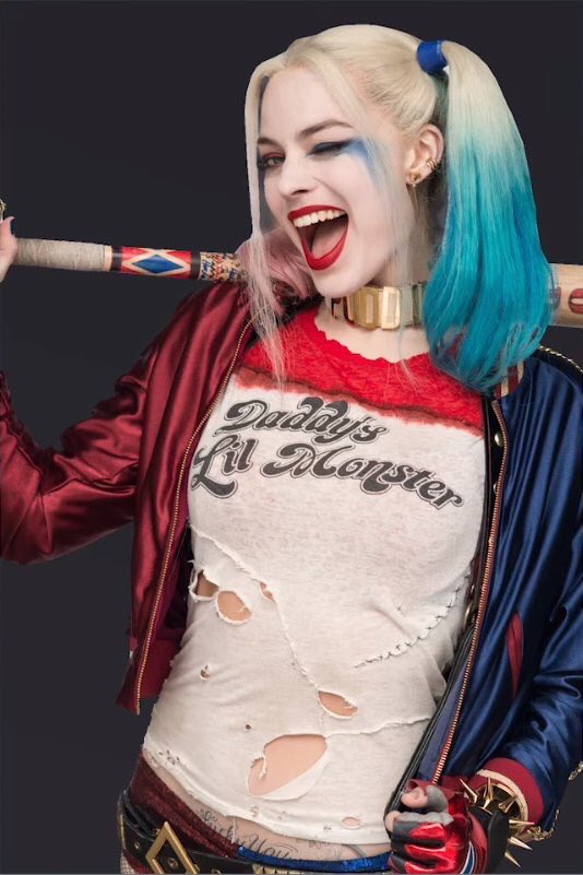 Dùng bút vẽ kỹ thuật vẽ Harley Quinn nhân vật nữ nổi đình nổi đám trong phim Suicide Squad